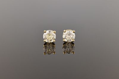 Diamond Stud Earrings