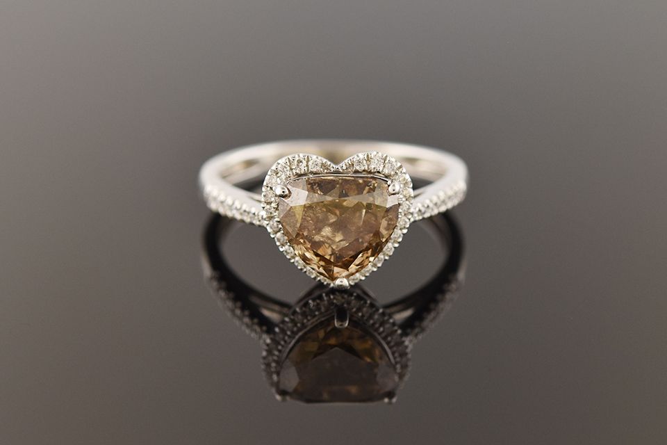 Heart Diamond ring