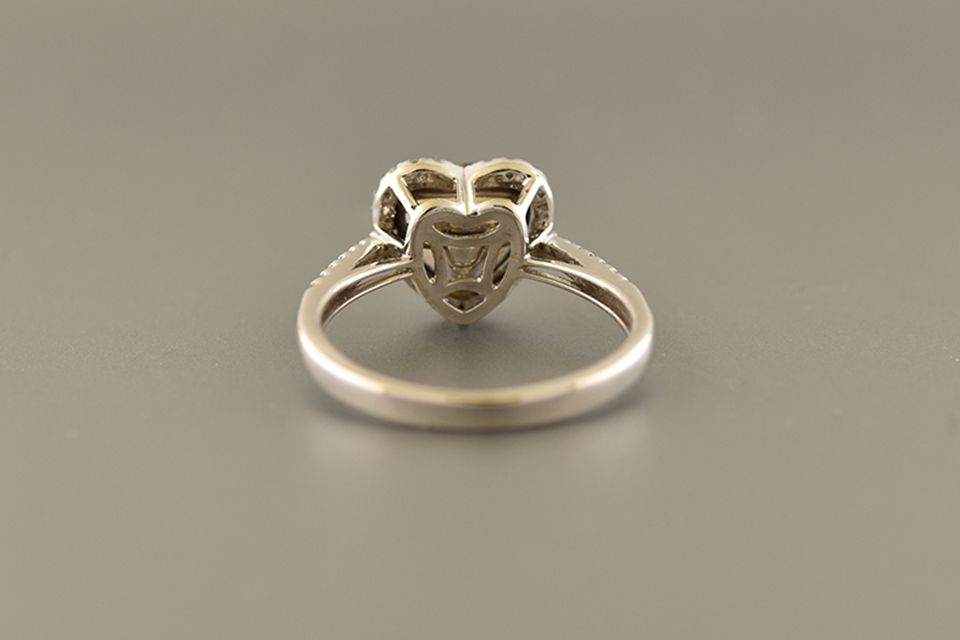 Heart Diamond ring