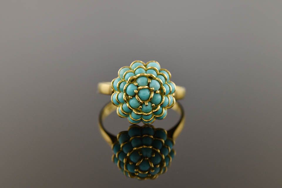Turquoise Dome Ring