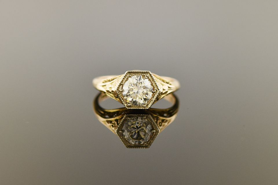 Antique Diamond Ring Antique Diamond Ring