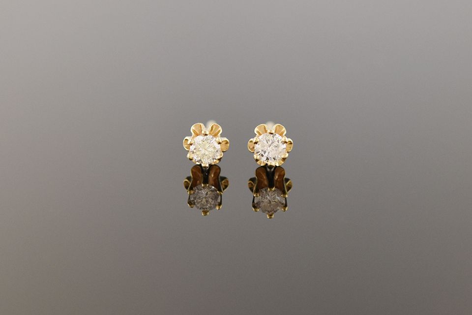 Diamond Stud Earrings