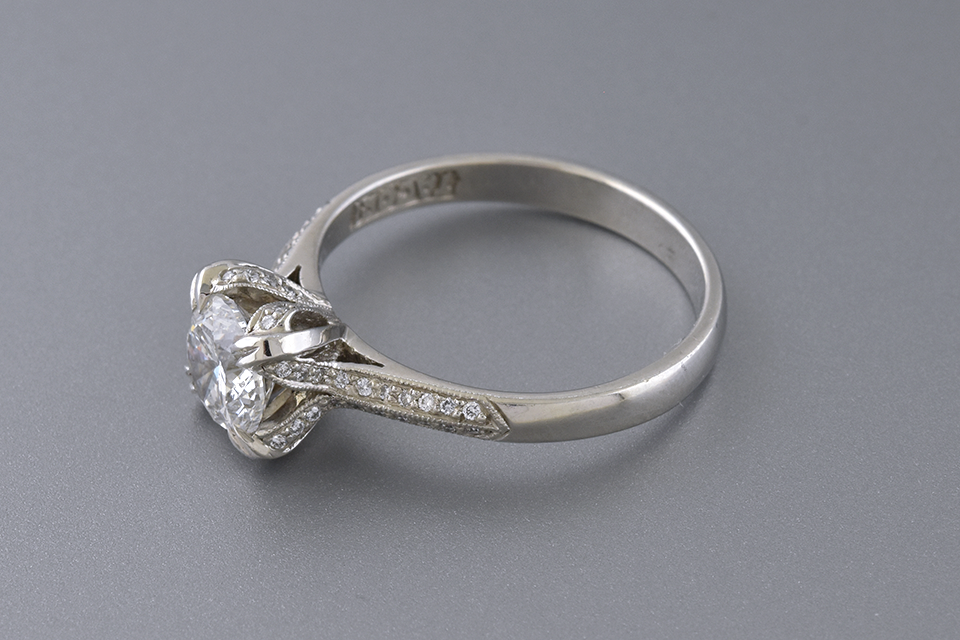 Tacori Engagement Ring with a 1.00 Carat Diamond