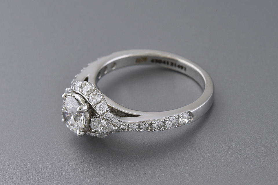 Colorless .73 Carat Diamond Engagement Ring By Simon G.
