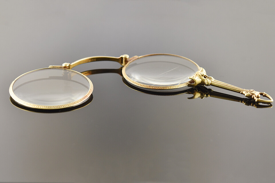 Gold Lorgnette
