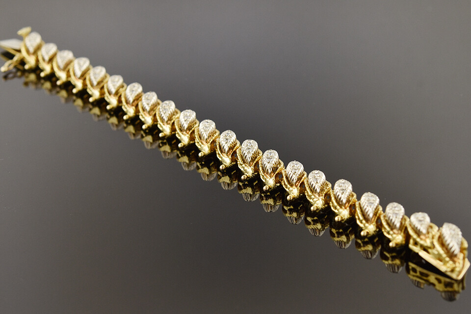 Fancy Diamond Bracelet
