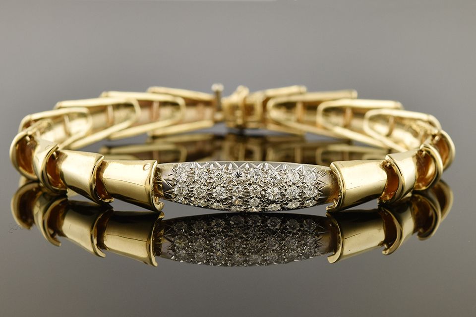 Diamond Cone Bracelet