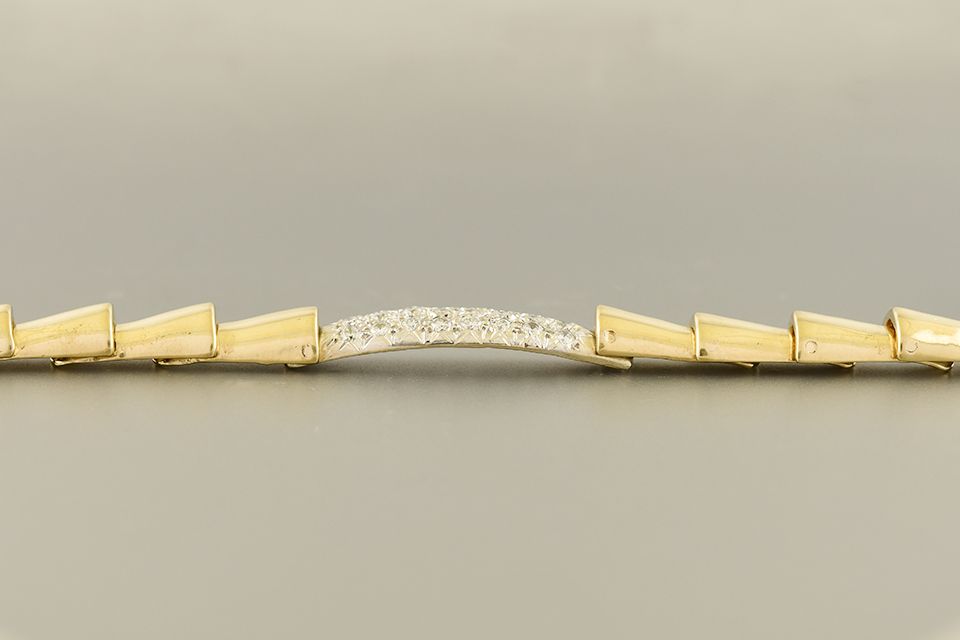 Diamond Cone Bracelet