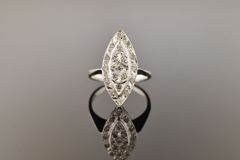 Mid-Century Diamond Ring