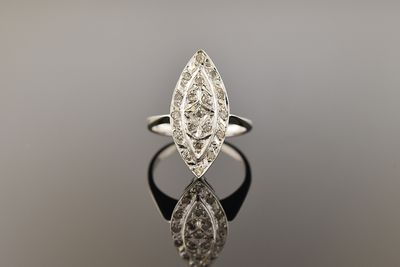 Mid-Century Diamond Ring