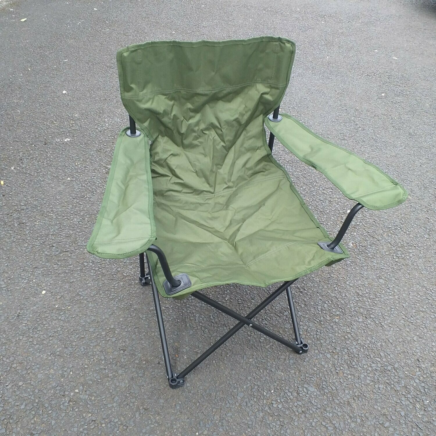 British Army Issue Folding Chair (Arm Rests)​