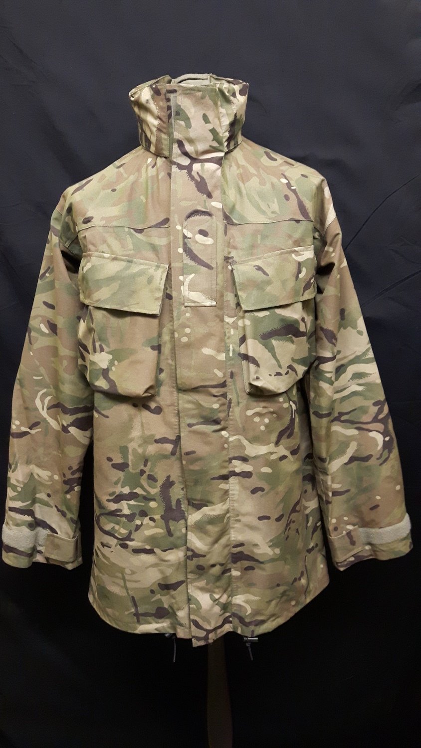 British Army Issue MTP Goretex Jacket, Size: 180/96 tall height/medium chest
