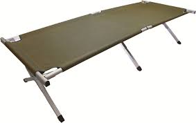 Aluminium Camp Bed (In Store Only)