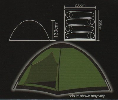 Iona 4 Person Dome Tent