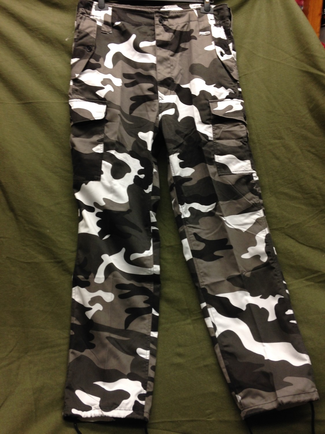 Urban Camo Combat Trousers 2 Pairs for £25