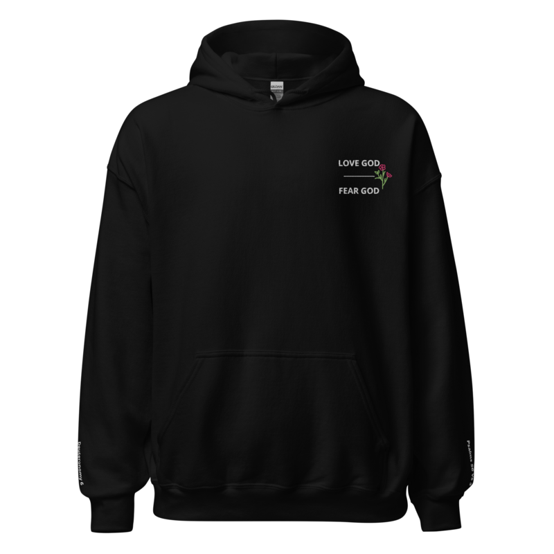Unisex Love and Fear Hoodie