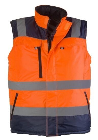 Gilet da lavoro HV reversibile