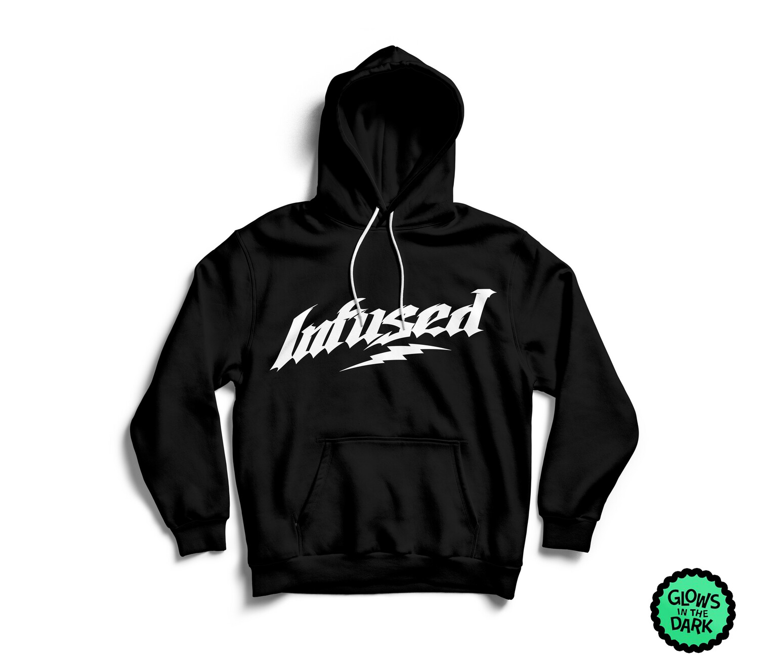 Infused Organics Limited Edition Halloween Hoodie (GITD)