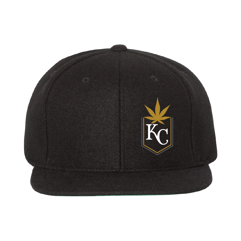KOTN Collective Black Crest Snapback Hat