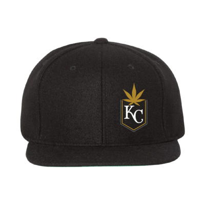 KOTN Collective Black Crest Snapback Hat