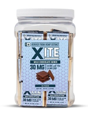 Xite Delta 9 | CBD Milk Chocolate Mini Bar