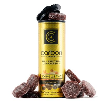 Carbon Cannabis Delta 9 Gummies 100mg