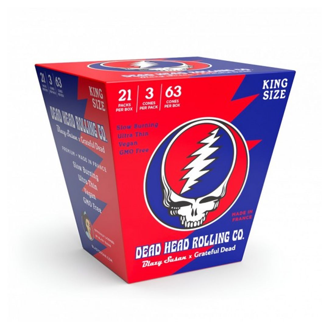 Blazy Susan x Grateful Dead King Size Cones 3pk