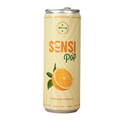 Sensi Pop Orange Cream 20mg