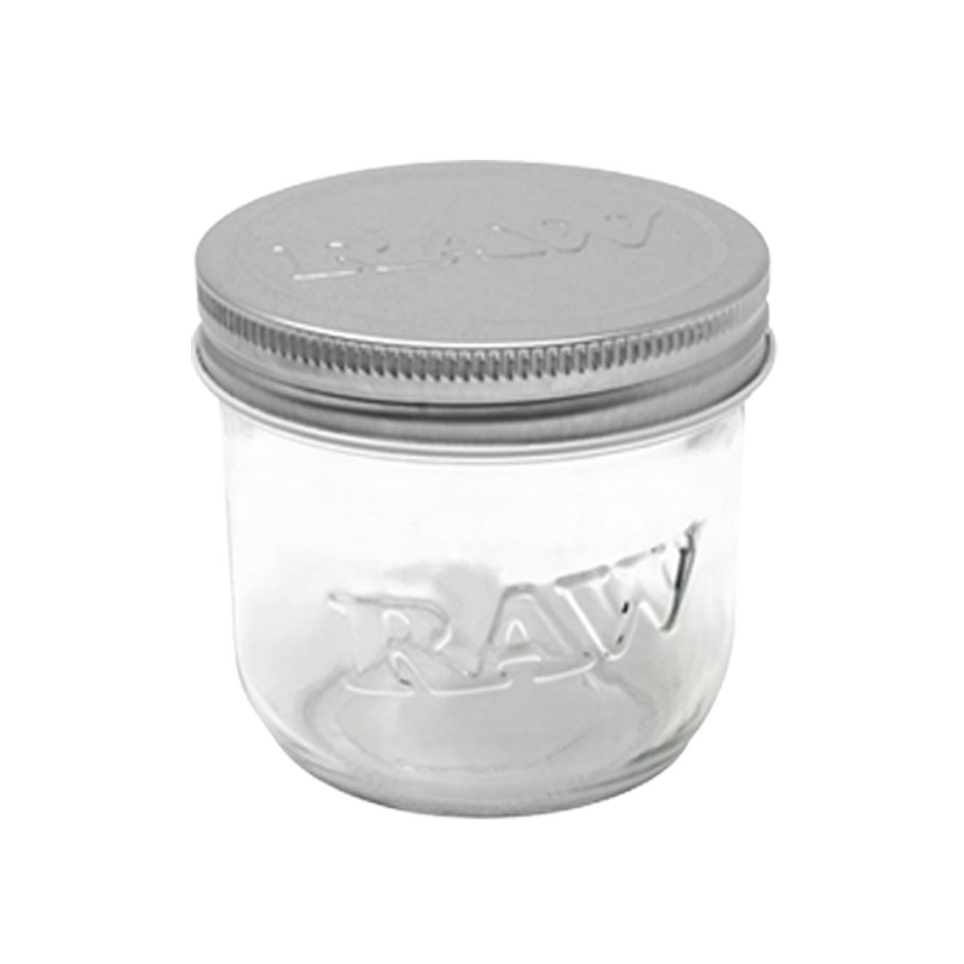 Raw 10oz Mason Stash Jar