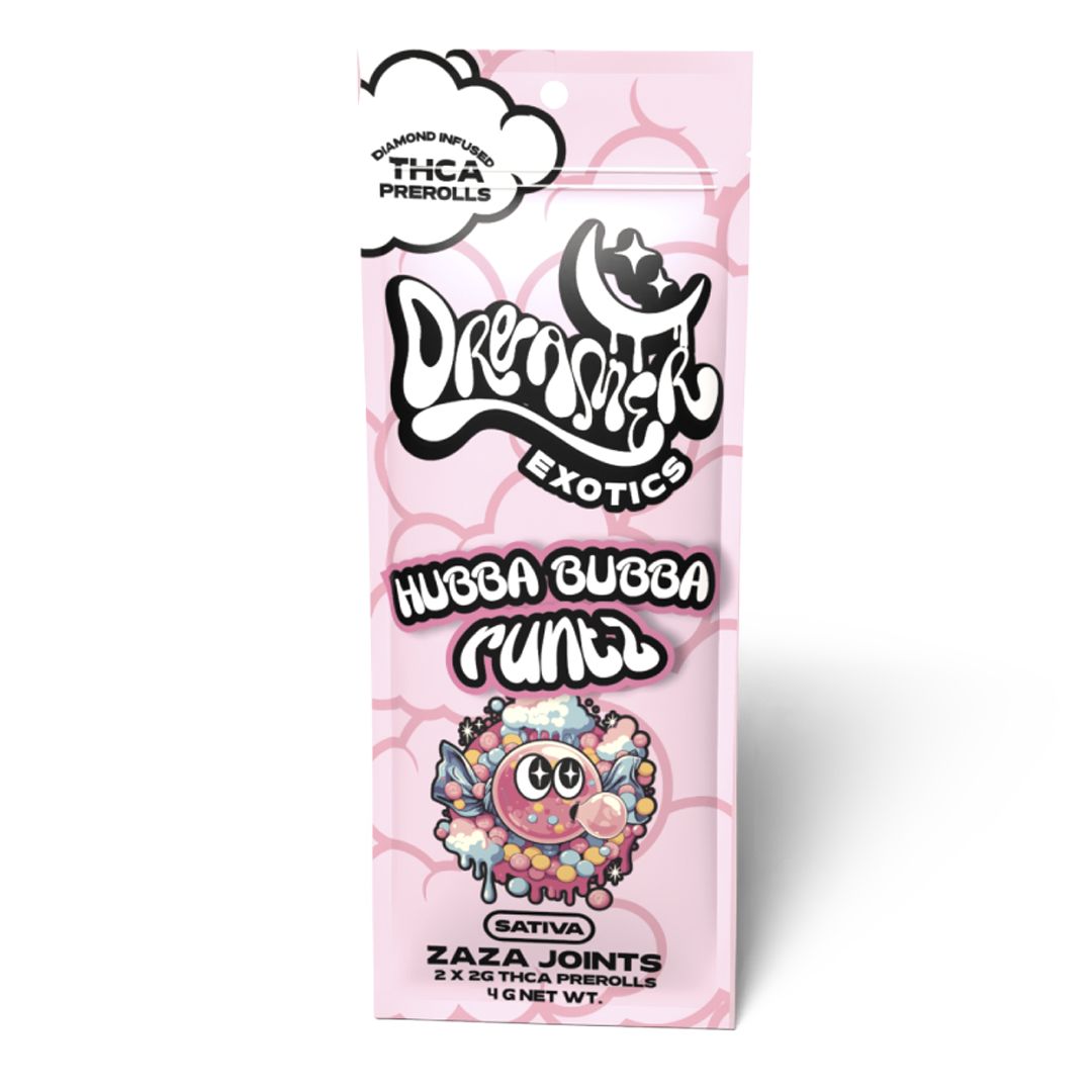 Dreamer | Diamond Prerolls Hubba Bubba Runtz 2pk
