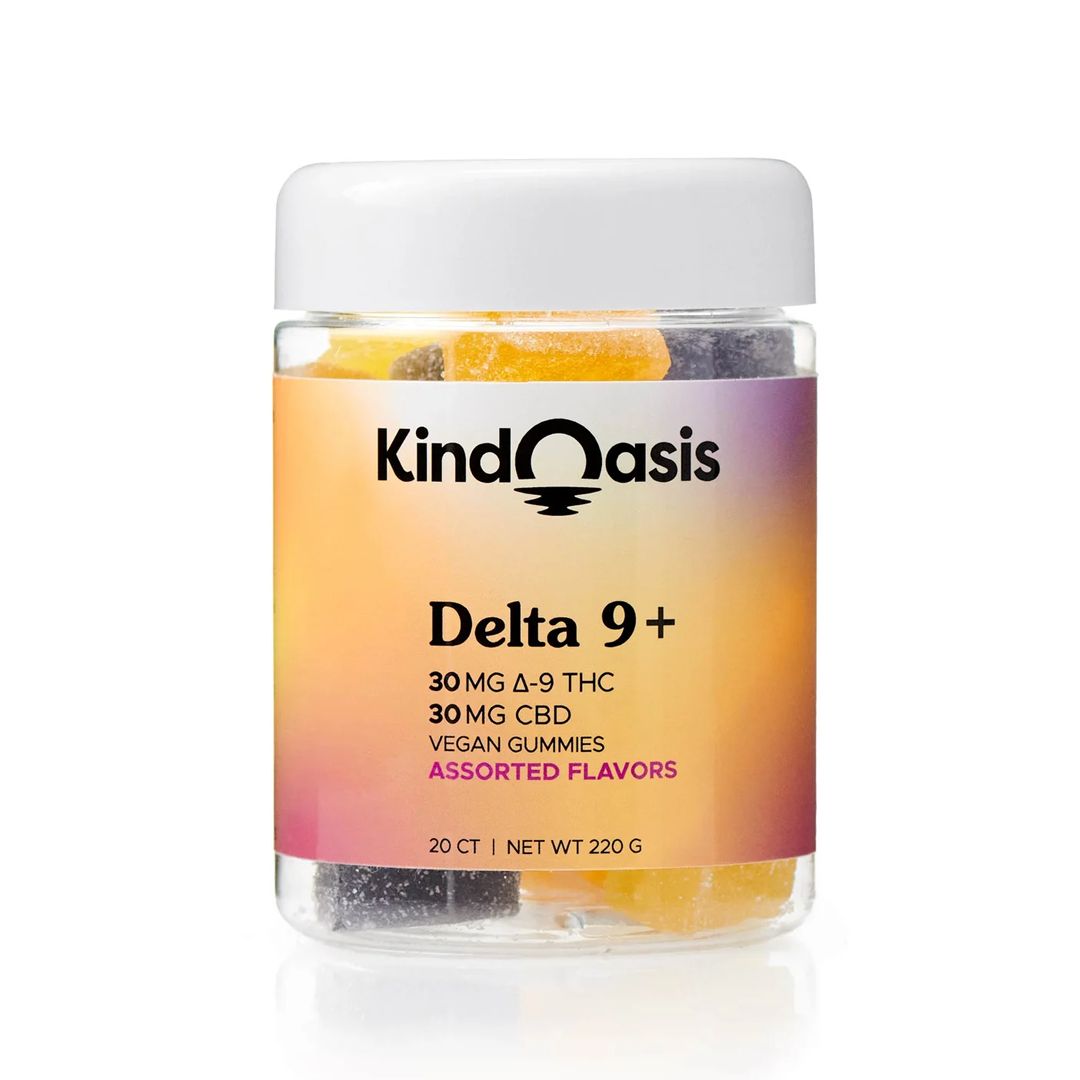 Kind Oasis | Delta 9 + CBD 30mg Gummies