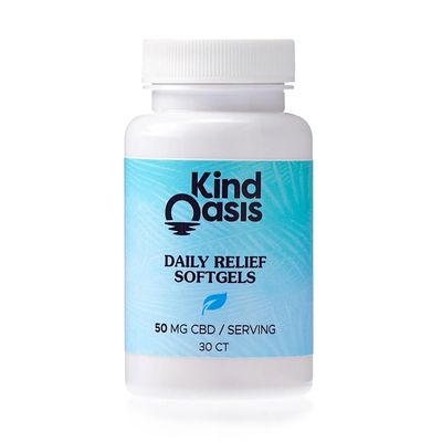 Kind Oasis | Daily Relief 50mg Softgels