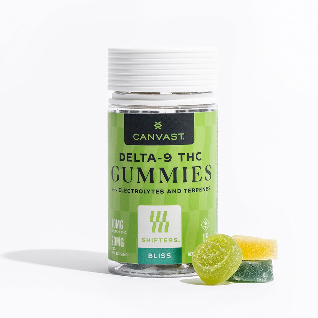 Canvast Shifters Delta 9 Gummies 15ct