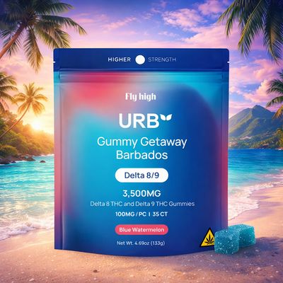 Urb Delta 8 + Delta 9 Gummies 3500mg