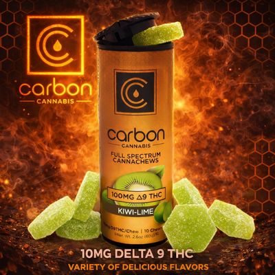Carbon Cannabis Delta 9 Gummies 100mg