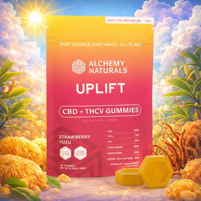 Alchemy Naturals Uplift Gummies 1500mg