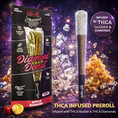 Hidden Hills Diamond Boyz Preroll 2.2g
