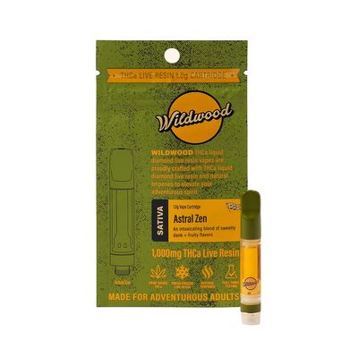 Wildwood THCA Liquid Diamond Live Resin Cartridge 1g
