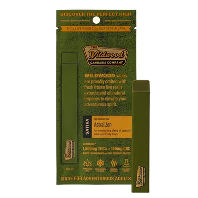 Wildwood THCA Live Resin Disposable 2g