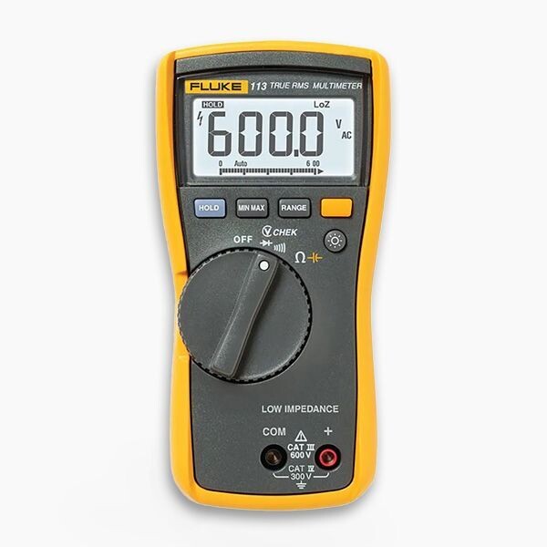 Image of Fluke 113 Multimeter - a reliable and versatile tool for electrical measurements