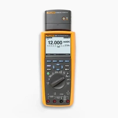 Fluke 289 True RMS Data Logging Multimeter for precise measurements and data logging in various industrial applications.