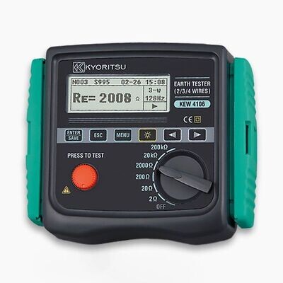 Shop Kyoritsu KEW 4106 Earth Resistance Tester at best price from uazon