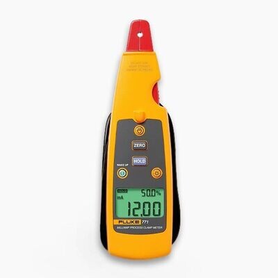 Discover precision with the Fluke 771 Milliamp Process Clamp Meter - your go-to tool for accurate current measurements. This versatile device ensures reliability in industrial processes. Buy now for advanced monitoring and troubleshooting