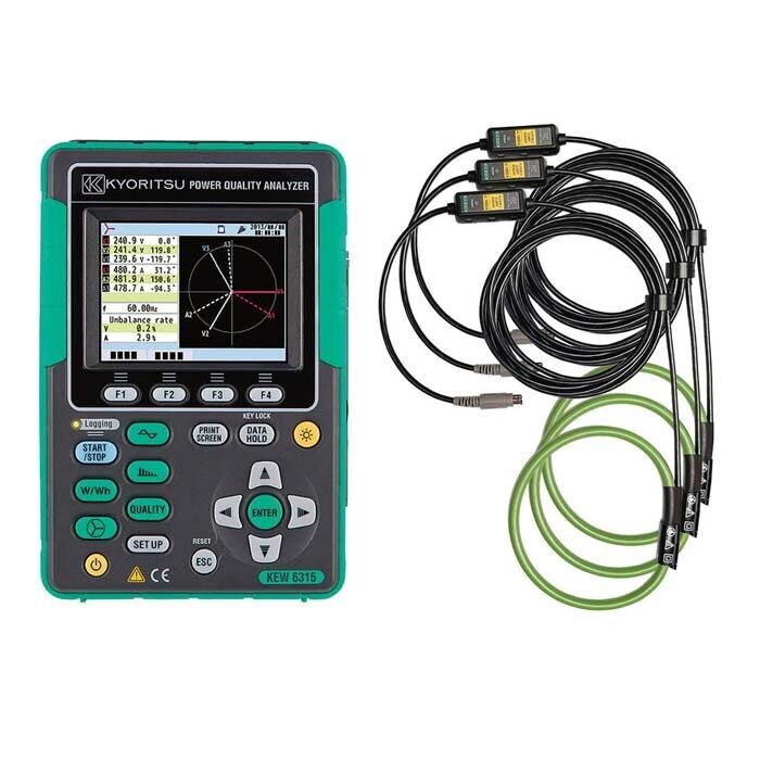 Power Quality Analyzer Kit with Bluetooth Kyoritsu 631503
