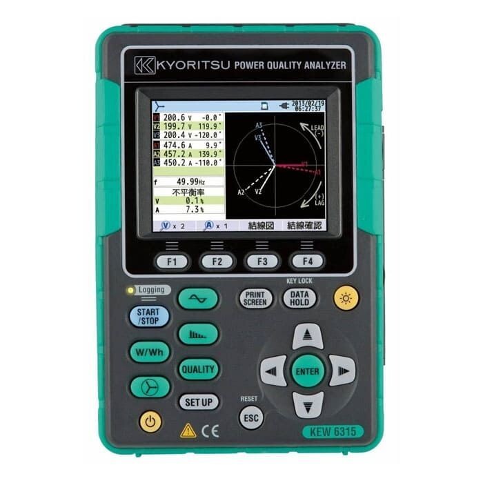 Power Quality Analyzer
Kyoritsu KEW 6315-05