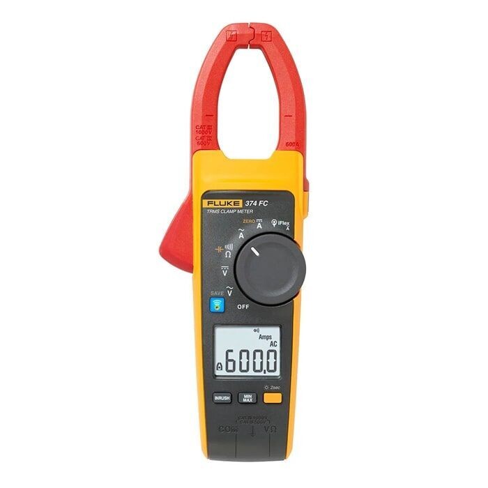 Discover unparalleled accuracy and efficiency with the Fluke 374 FC True RMS Clamp Meter. Engineered for precision measurements, this advanced tool ensures reliable True RMS readings for current and voltage.
