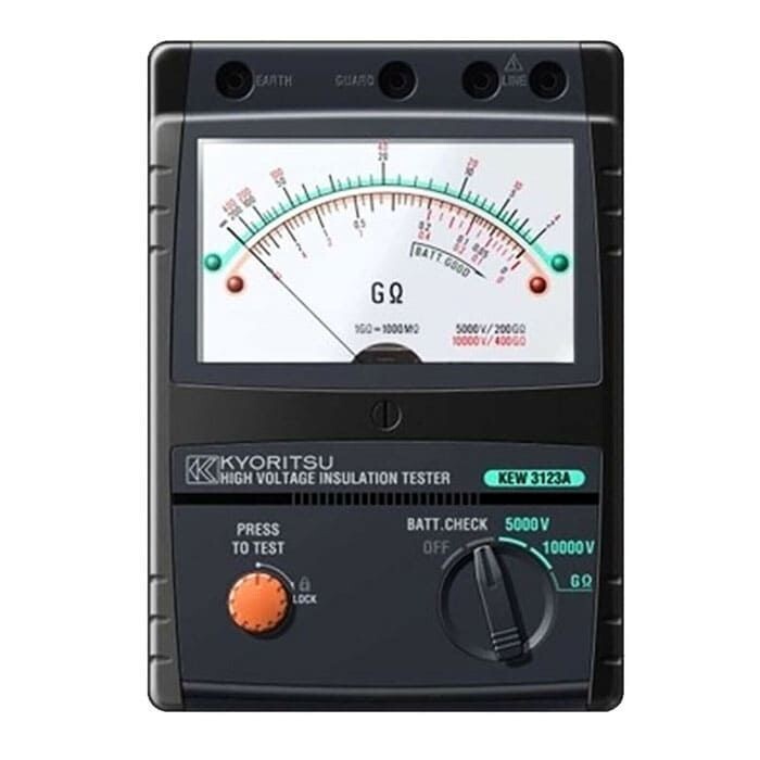 HIGH VOLTAGE INSULATION TESTER kyoritsu KEW 3123A