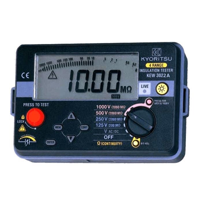 Kyoritsu KEW 3022A Digital Insulation Tester
