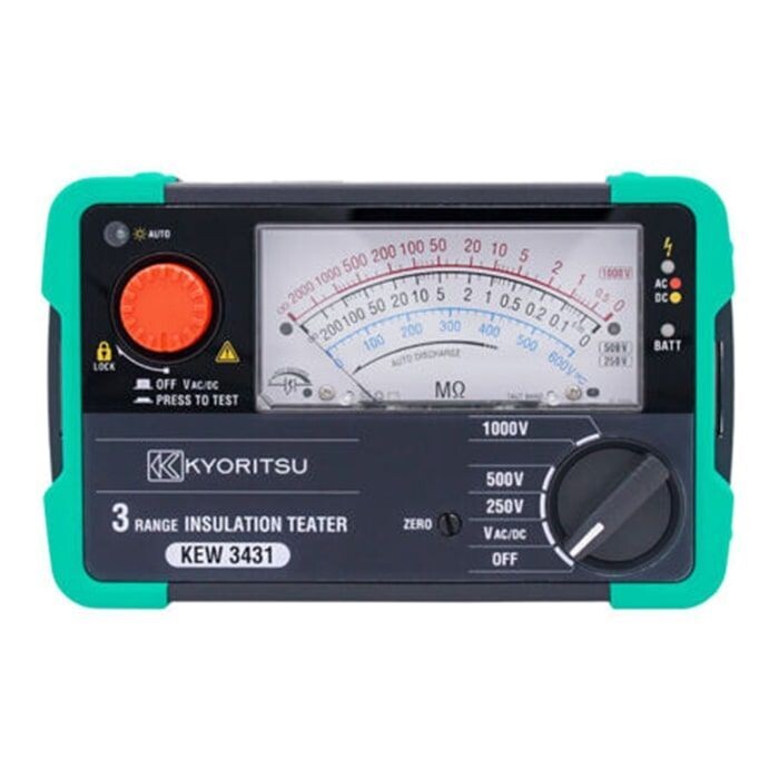 ANALOGUE INSULATION TESTER KYORITSU KEW 3431
