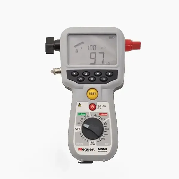 Megger MOM2 Portable 200 A Micro-ohmmeter